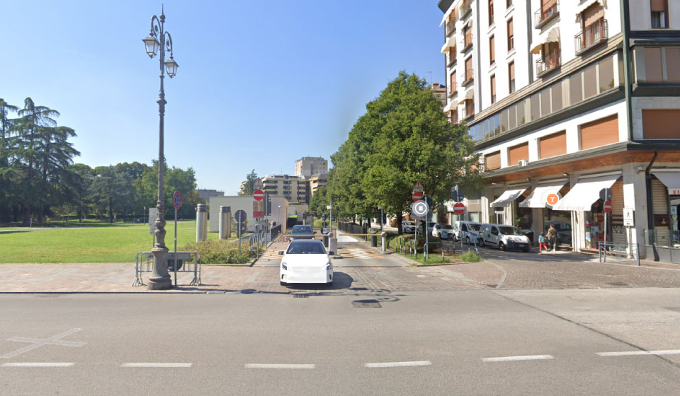 Dettaglio strada Park Verdi